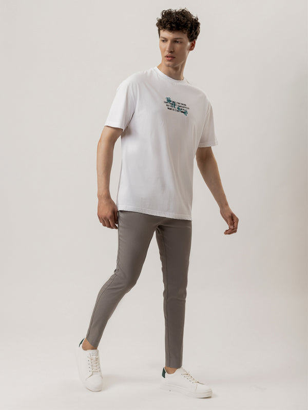 WOVEN PANTS Light Gray / 46