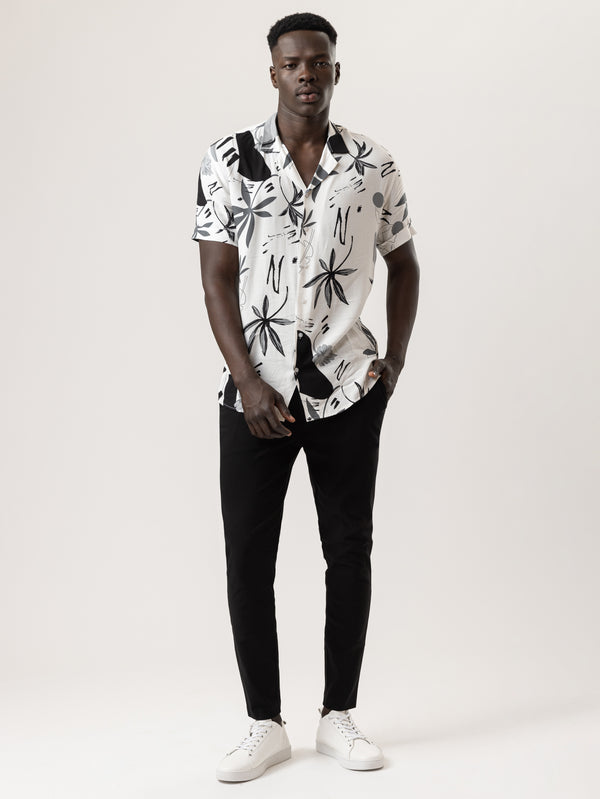 WOVEN PANTS Black / 46