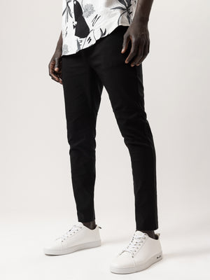 WOVEN PANTS Black / 46