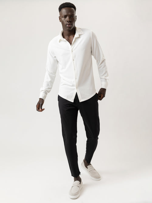 WOVEN PANTS Black / 46