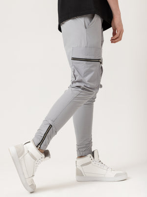 CARGO PANTS Light Gray / 46