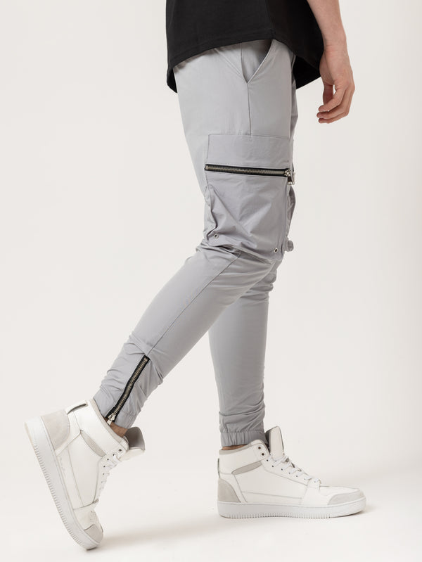 CARGO PANTS Light Gray / 46
