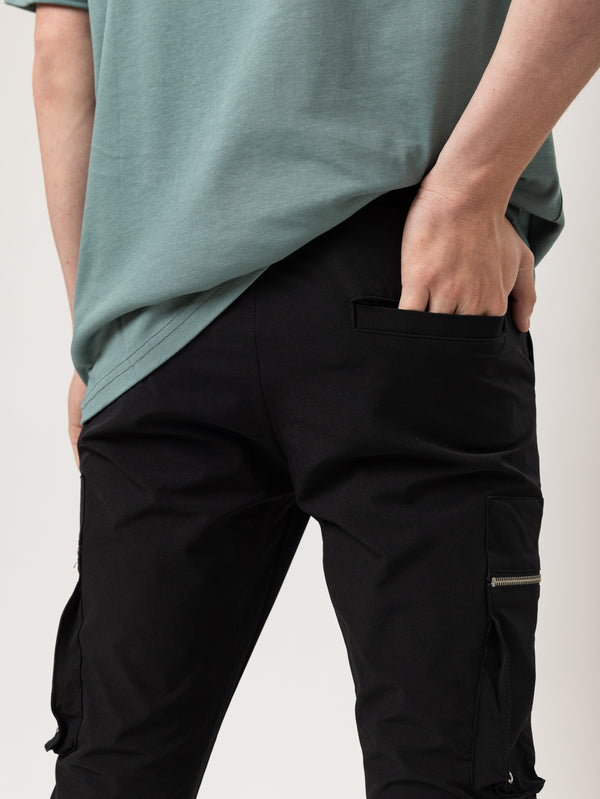 CARGO PANTS Black / 46