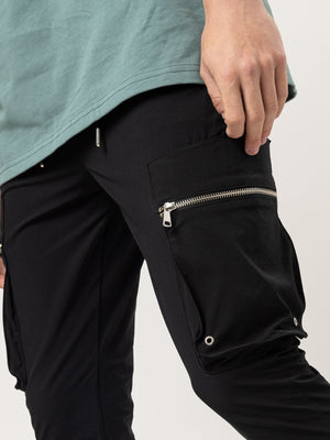 CARGO PANTS Black / 46