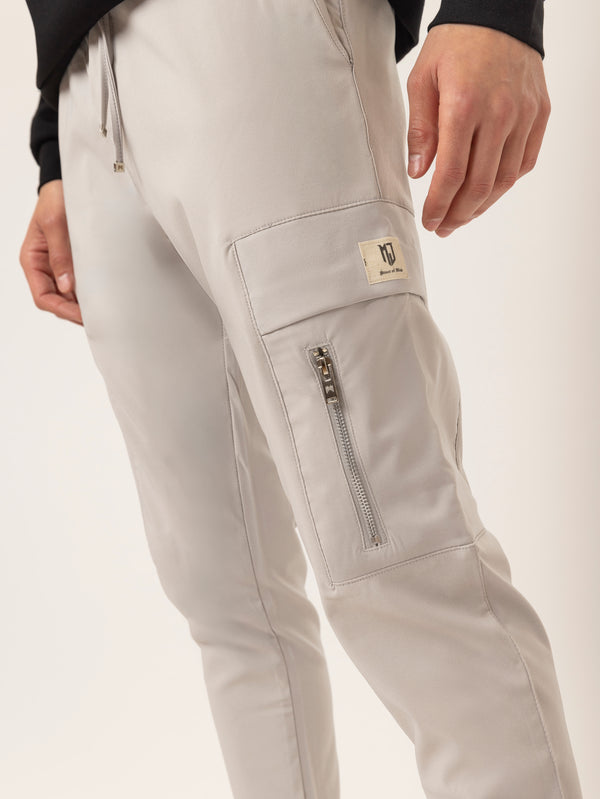 CARGO PANTS Light Gray / 46