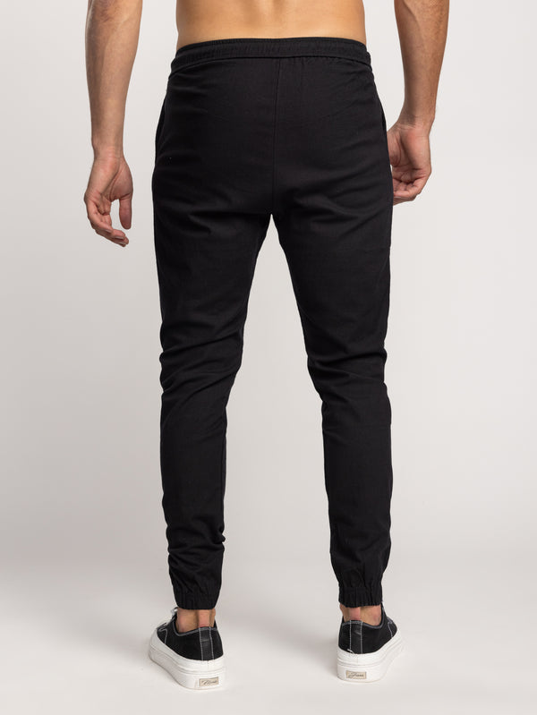 WOVEN PANTS Black / 46