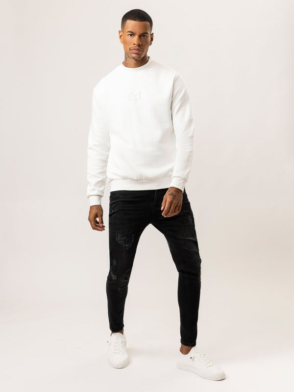 SWEATSHIRT Cream / XXS