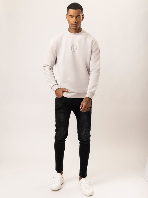SWEATSHIRT Light Gray / XXS