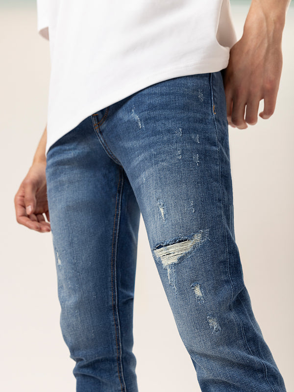 FASHION JEANS Blue / 38