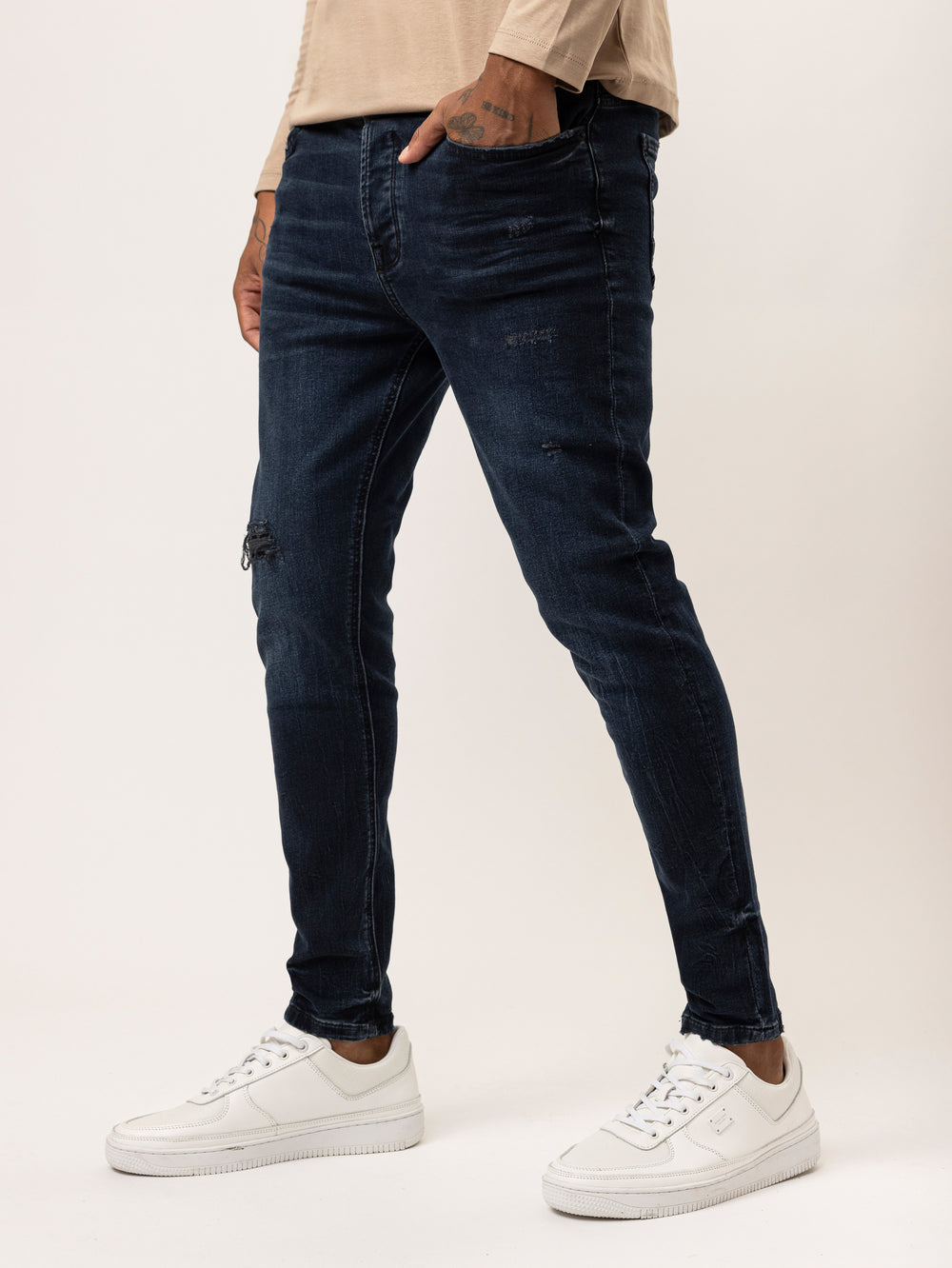 FASHION JEANS Dark Blue / 38