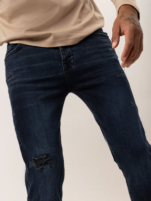 FASHION JEANS Dark Blue / 38