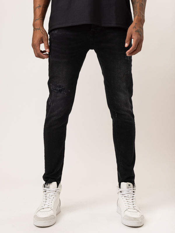 FASHION JEANS Black / 38