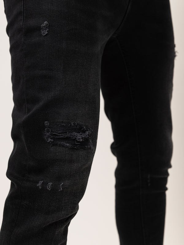 FASHION JEANS Black / 38
