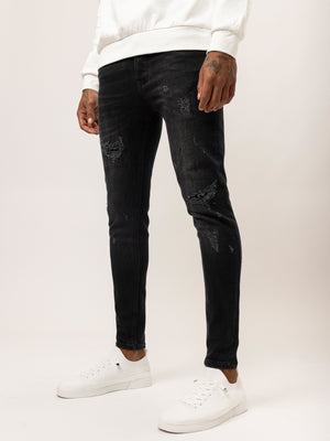 FASHION JEANS Black / 38