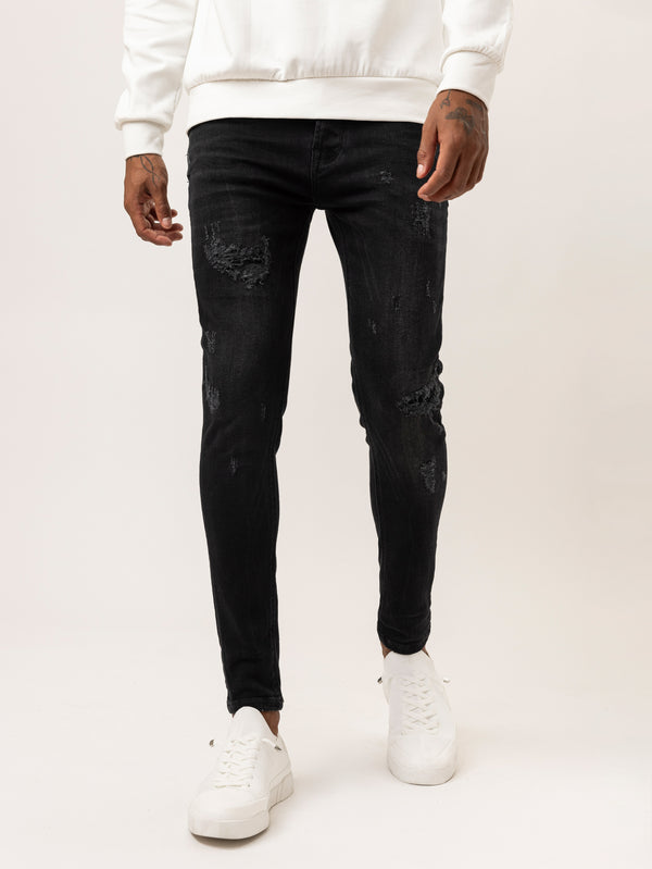 FASHION JEANS Black / 38