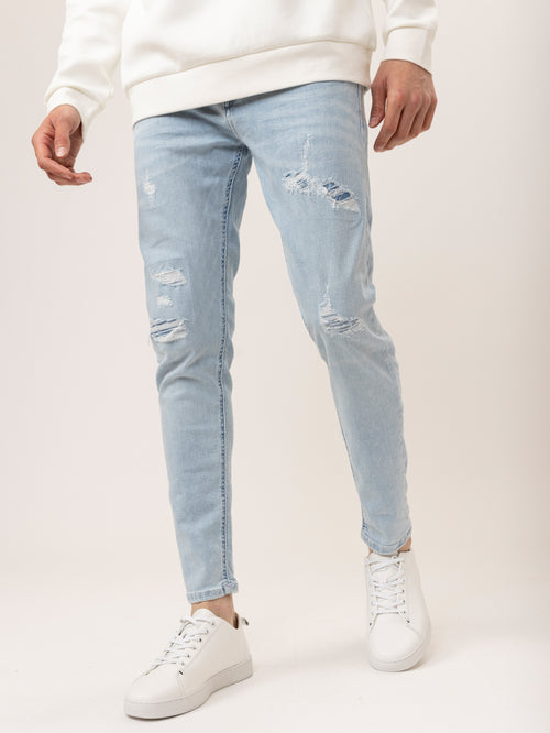 FASHION JEANS Light Blue / 38