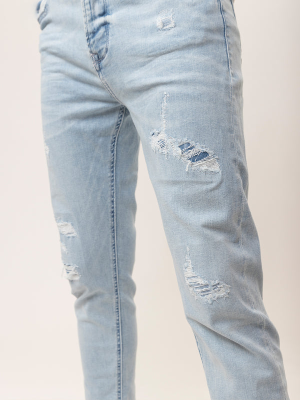 FASHION JEANS Light Blue / 38