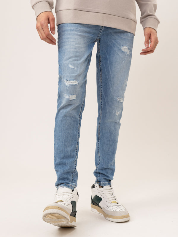 FASHION JEANS Light Blue / 38