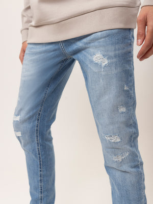 FASHION JEANS Light Blue / 38