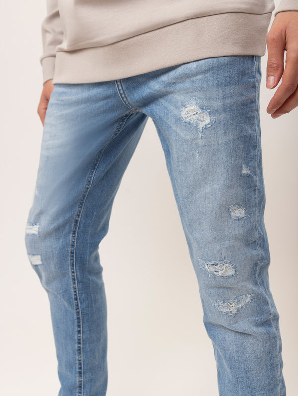 FASHION JEANS Light Blue / 38