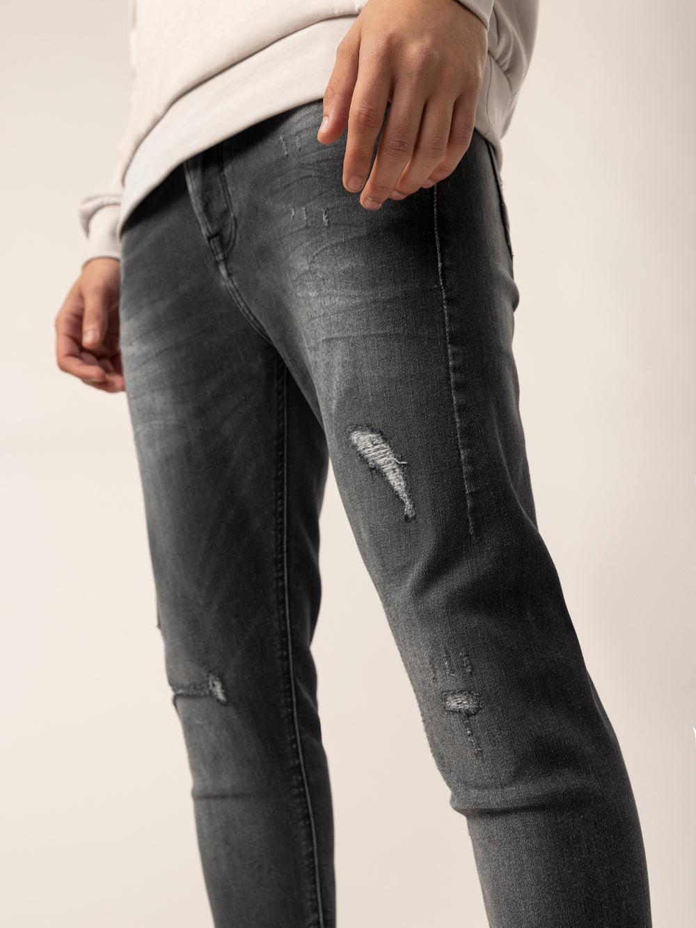 FASHION JEANS Black / 38