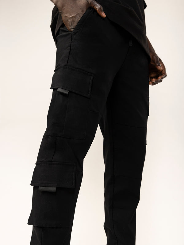 CARGO PANTS Black / 48