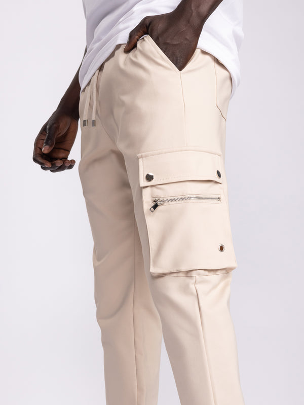 CARGO PANTS Stone / 48