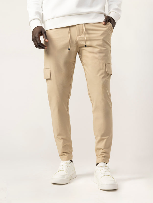 CARGO PANTS Beige / 48