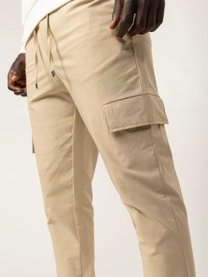 CARGO PANTS Beige / 48