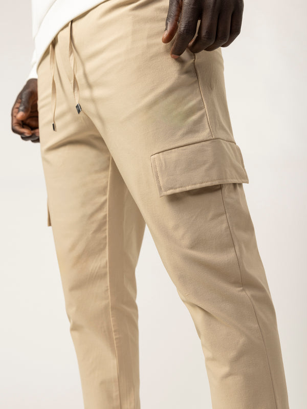 CARGO PANTS Beige / 48