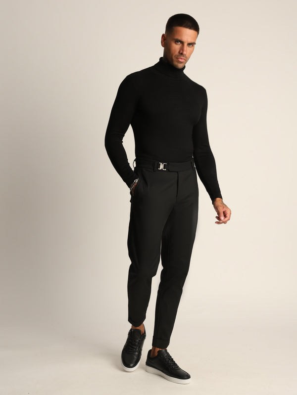 WOVEN PANTS Black / 48