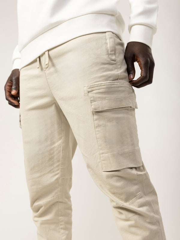 CARGO PANTS Stone / 48