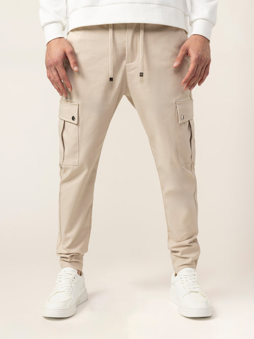 CARGO PANTS Stone / 48
