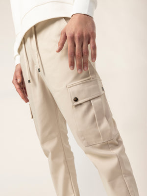 CARGO PANTS Stone / 48