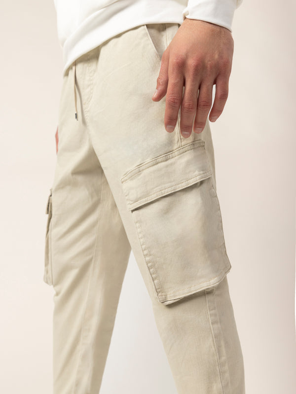 CARGO PANTS Stone / 48