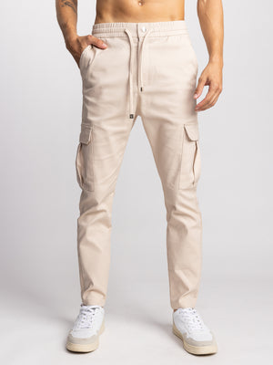 CARGO PANTS Stone / 48