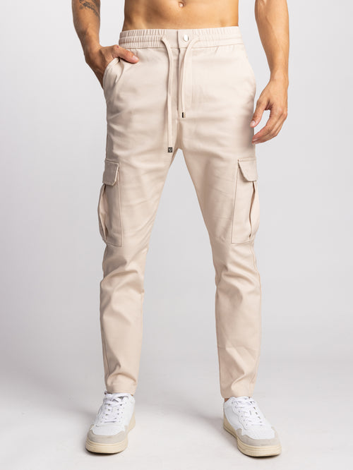 CARGO PANTS Stone / 48