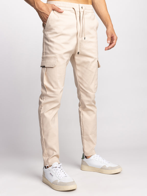 CARGO PANTS Stone / 48