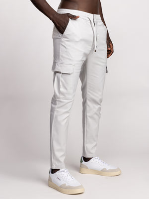 CARGO PANTS Light Gray / 48