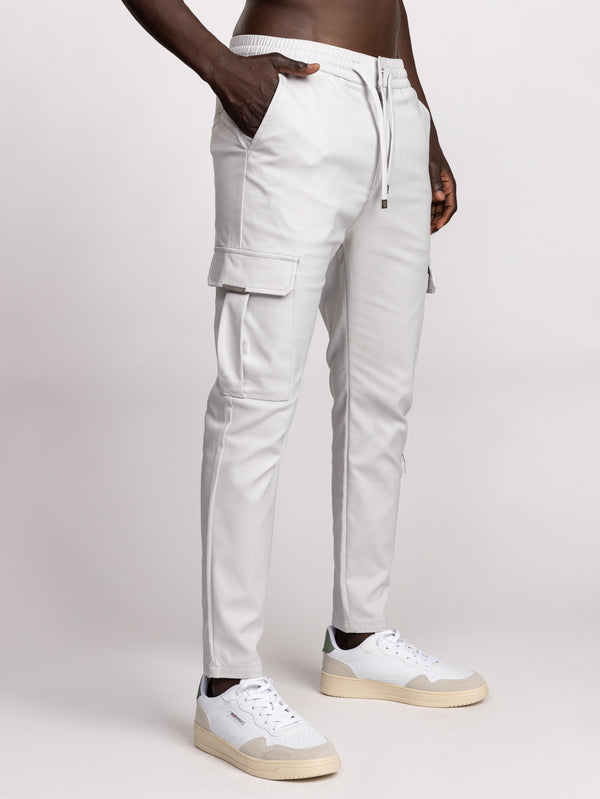 CARGO PANTS Light Gray / 48
