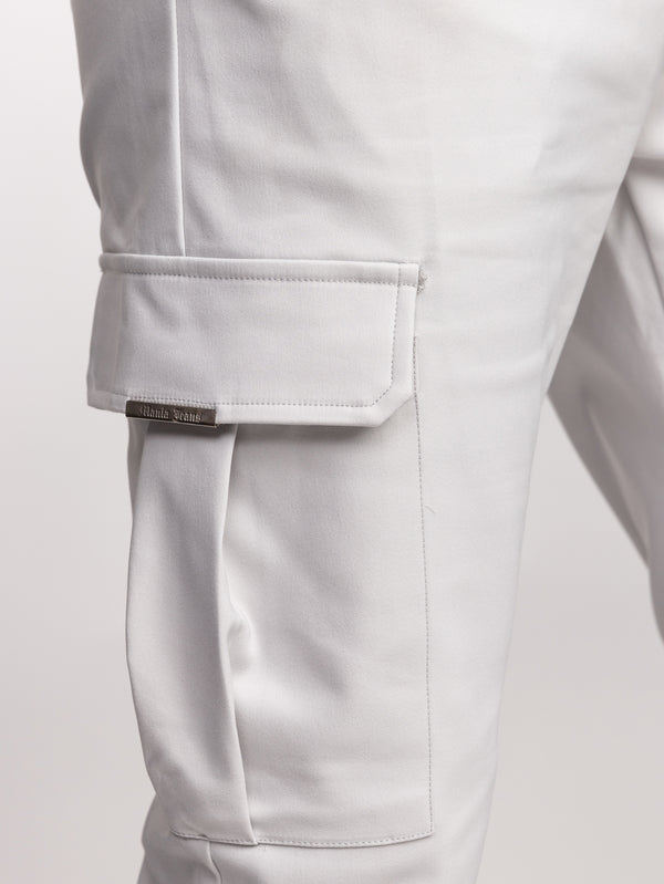 CARGO PANTS Light Gray / 48