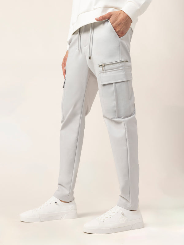 CARGO PANTS Light Gray / 48