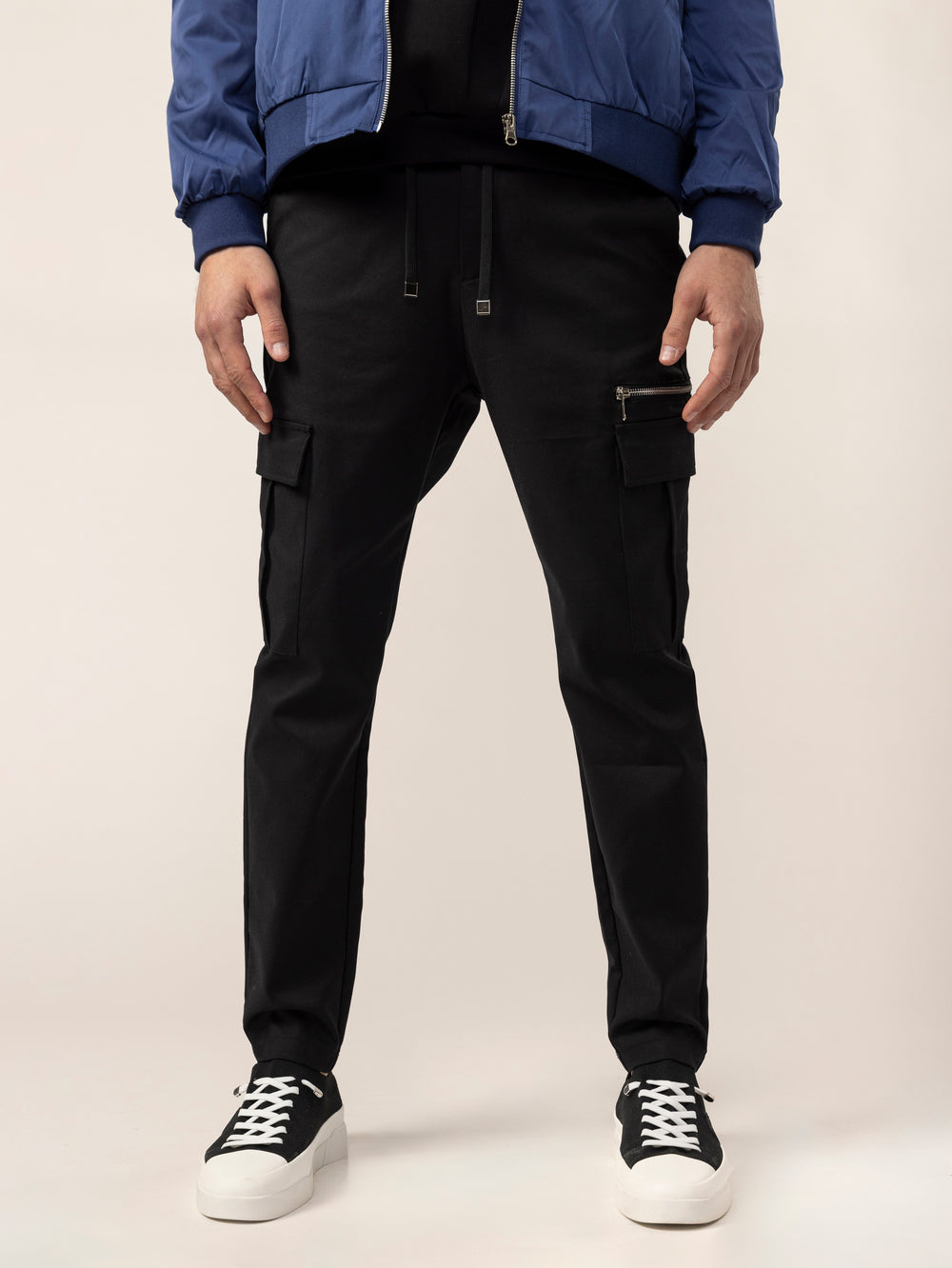 CARGO PANTS Light Gray / 48