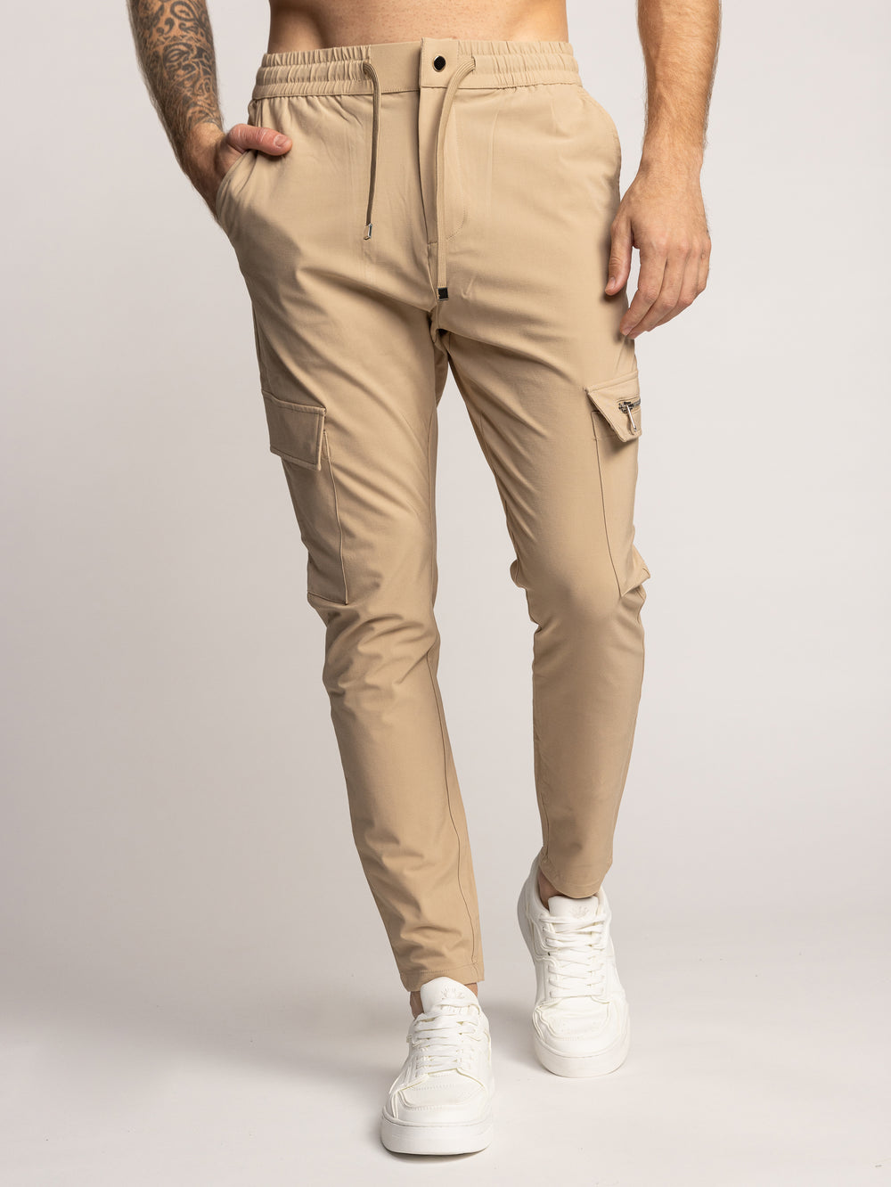 CARGO PANTS Stone / 48