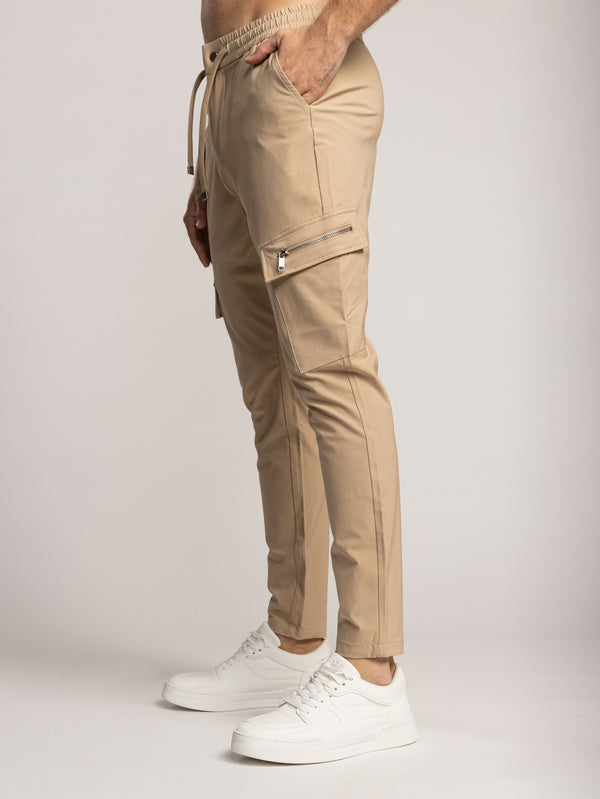 CARGO PANTS Stone / 48
