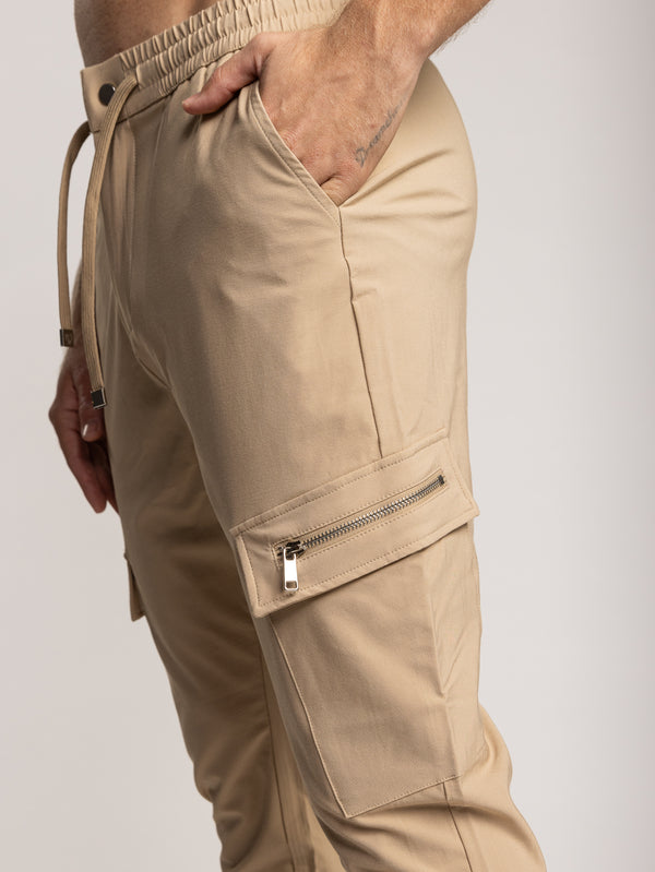 CARGO PANTS Stone / 48
