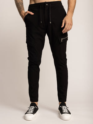 CARGO PANTS Black / 48