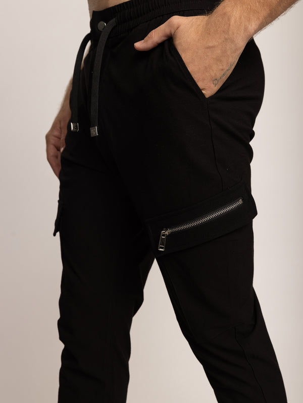 CARGO PANTS Black / 48