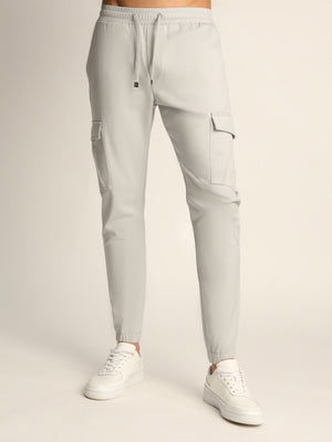 CARGO PANTS Light Gray / 48