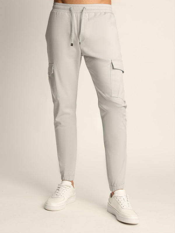 CARGO PANTS Light Gray / 48